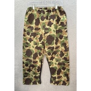 Vintage Cabelas Pants Mens Medium Camouflage GoreTex Frogskin Camo Outdoors *